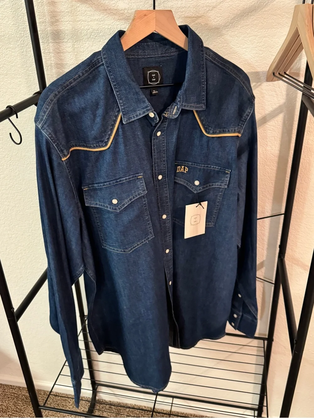 Gap x Dap Western Shirt size XL NWT - Picture 1 of 2
